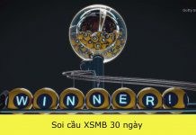 soi cầu xsmb 30 ngày